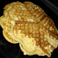 Banános waffel