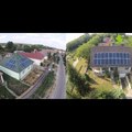 Két napelem rendszer, összesen 10000W, Drón légi videó