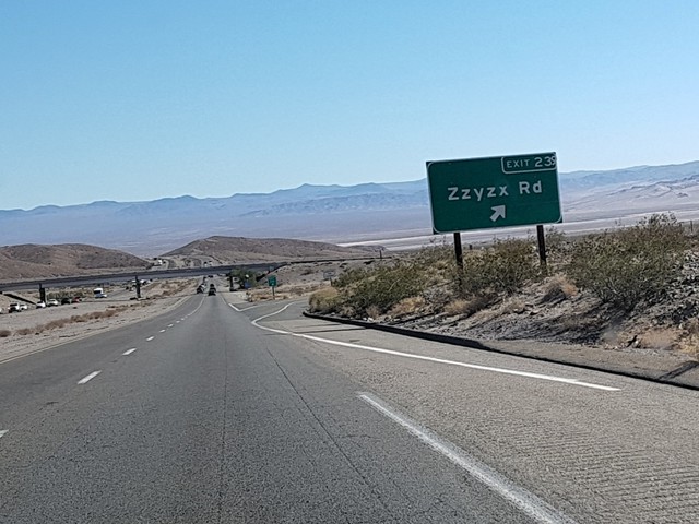 Zzyzx Rd.