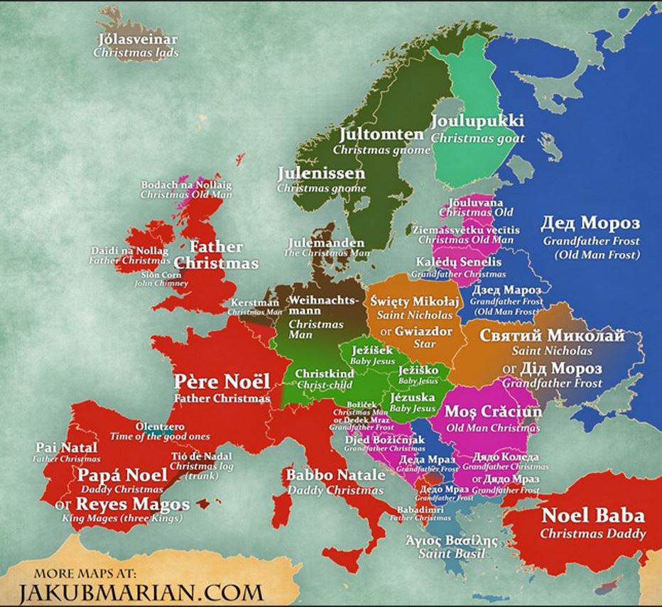 lidl ausztria térkép Így hívják a Jézuskát Európa más országaiban   Napicsárt lidl ausztria térkép