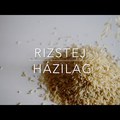 Házi nyers rizstej - barna rizsből