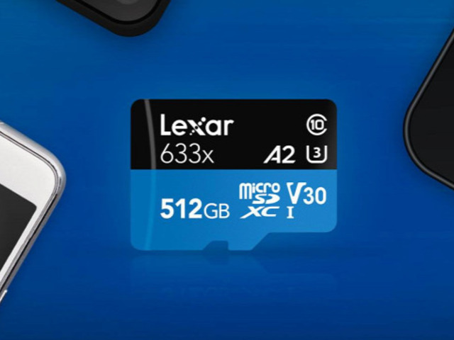 Gyors és óriási a Lexar micro SD-je