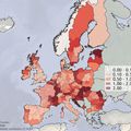 Külföldre ingázók aránya Európában, 2011-2016