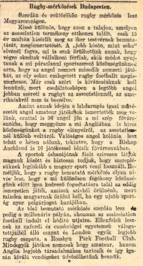 Pesti Hírlap, 1912. április 10.