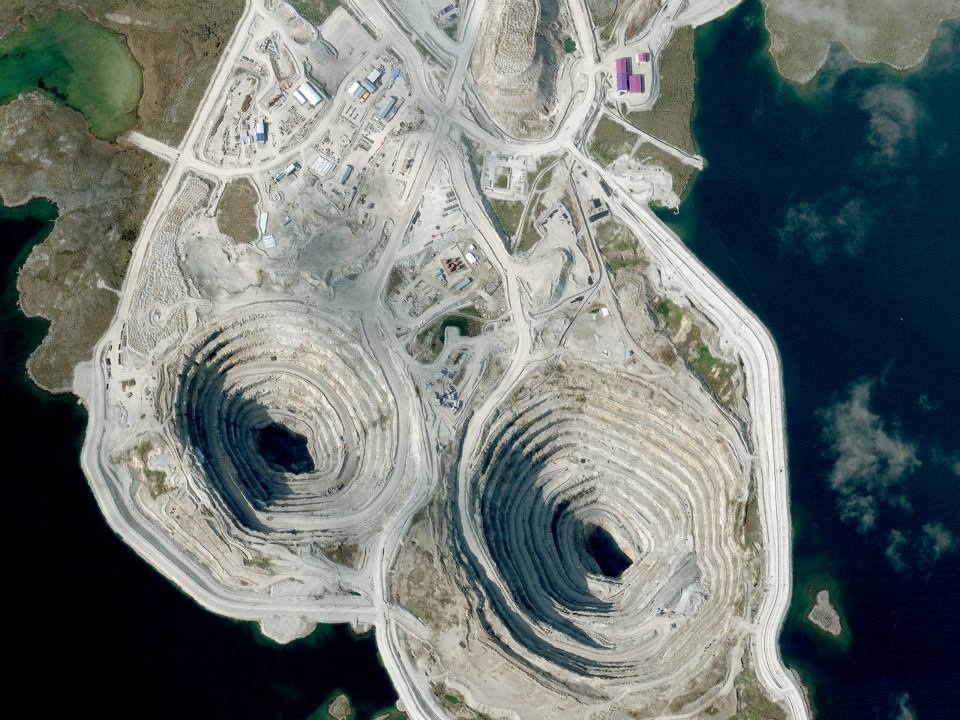 The Diavikk Diamond Mine, Canada, August 21, 2014The Diavikk Diamond Mine, Canada, August 21, 2014
