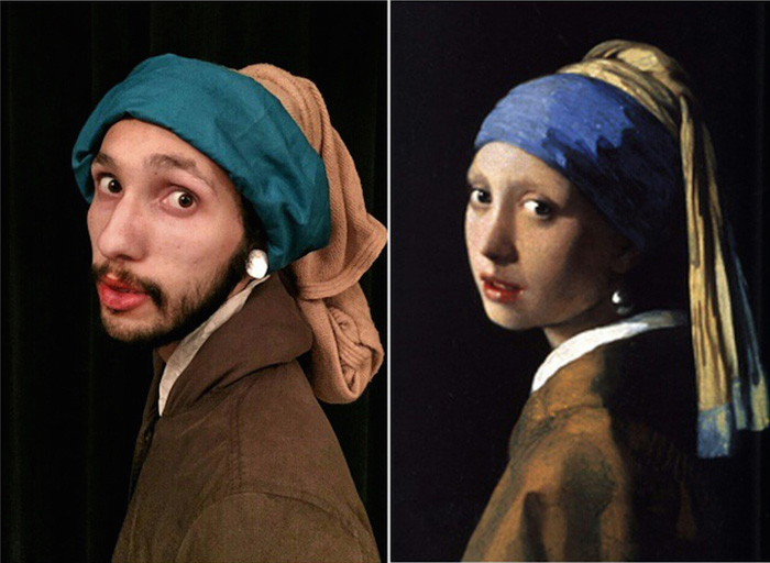 Jan Vermeer van Delft - Leány gyöngy fülbevalóval