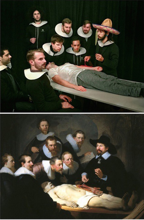 Rembrandt - Dr. Nicolaes Tulp anatómiai előadása
