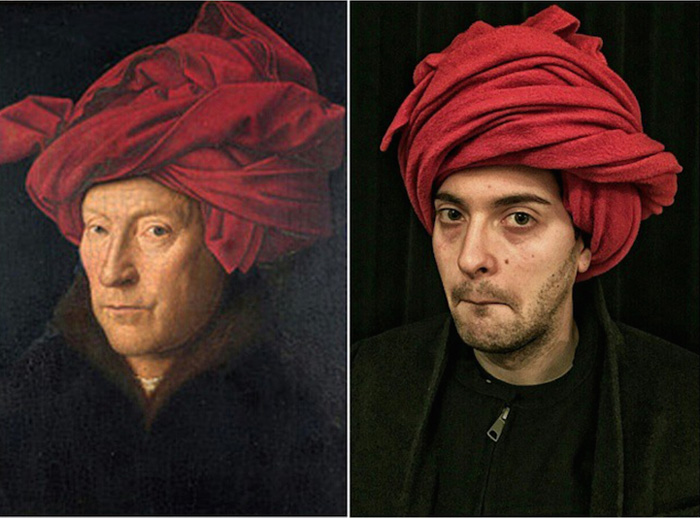 Jan van Eyck - Turbános férfi portréja