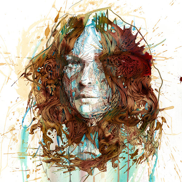 The Red Flower - Carne Griffiths