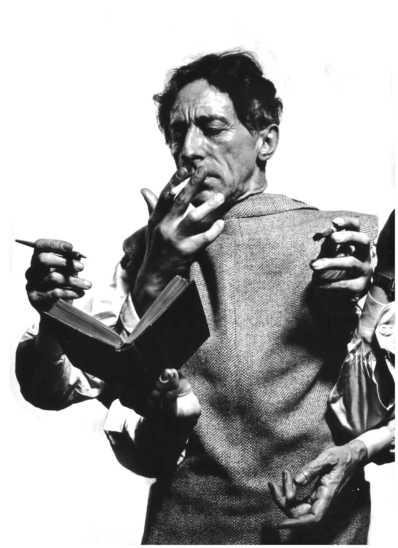 Jean Cocteau<br />Fotó: Philippe Halsman
