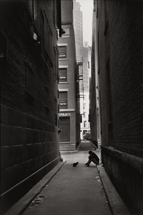 Henri Cartier-Bresson, Down Town, New York, 1947<br />