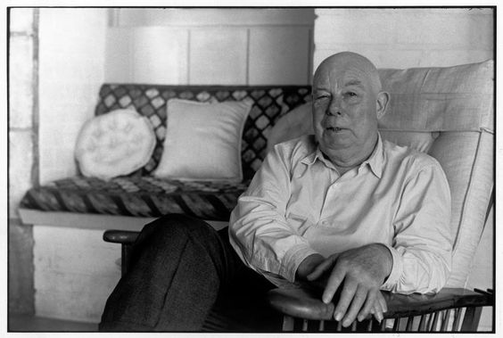 Henri Cartier-Bresson - Jean Renoir, 1967.