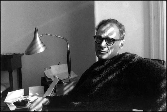 Henri Cartier-Bresson - Arthur Miller, 1961.