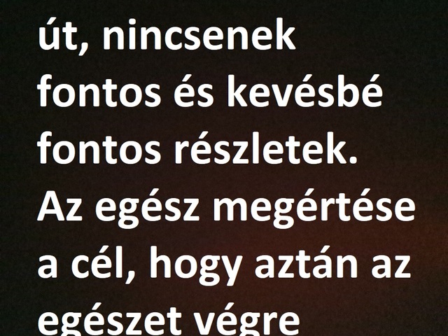 Nincs könnyebbik út