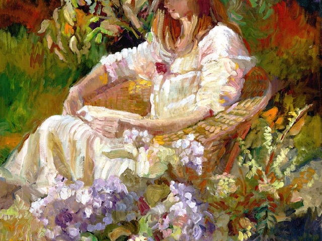 Girl in the Red Hat