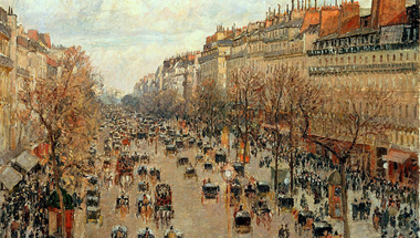 Boulevard Montmartre, Afternoon Sun