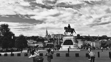 A windy October day in Budapest