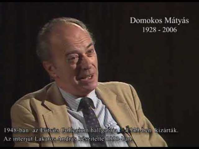 90 évvel ezelőtt született Domokos Mátyás irodalomtörténész, irodalomkritikus, szerkesztő, könyvtáros