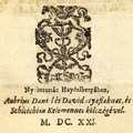 Mit árul el Szenci Molnár Albert Imádságos könyvecskéjének (Heidelberg, 1621) a címlapja?