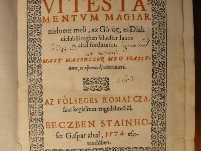Nem a legrégibb magyar nyomtatványt árverezik el