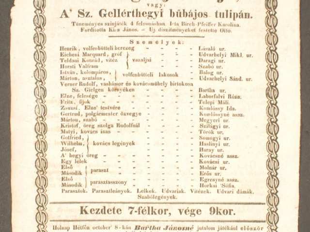 „… kikből majd válni fognak jó színészek …”