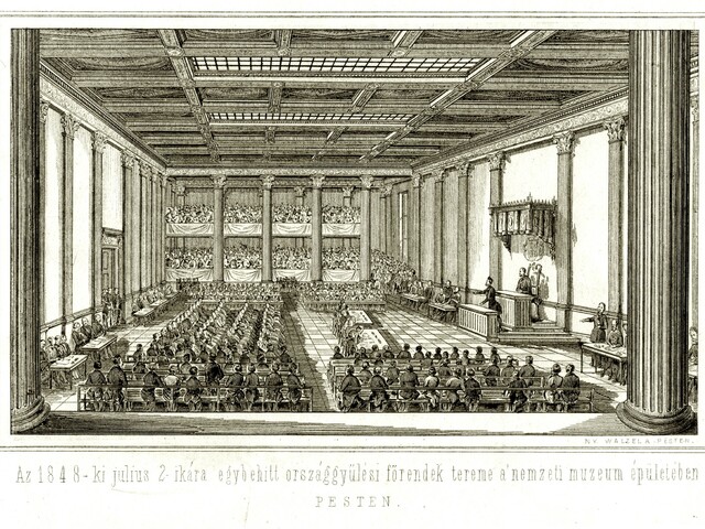 „Egy ember szól, de milliók nevében!” Az első magyar népképviseleti országgyűlés (1848) megnyitásáról