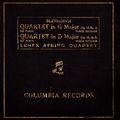 A Léner-kvartett eredeti gramofonlemezei