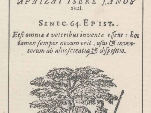 „napsugaras nyugat dalolt a dalban” – Apáczai Csere János születésnapja – 1625