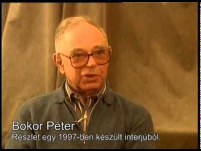 Bokor Péter, 1924. szeptember 19. – 2014. október 7.