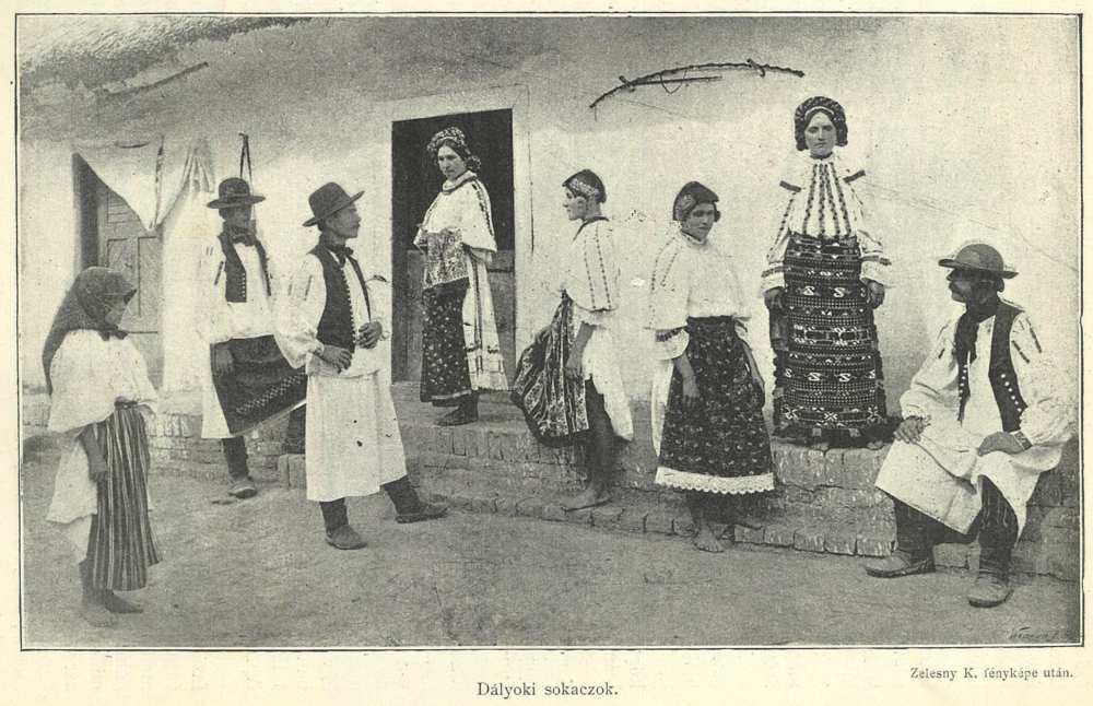 Dályoki-sokácok. In. Várady Ferenc (szerk.): Baranya múltja és jelene, Pécs, Telegdi Á. Ny., 1896–1897. – Törzsgyűjtemény http://nektar.oszk.hu/hu/manifestation/1568619