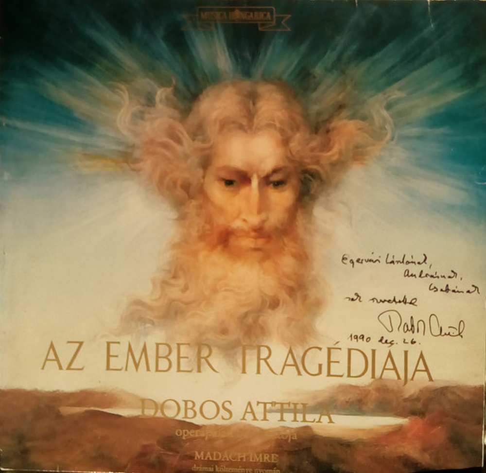 Dobos Attila népoperája, CD-borító, 1990