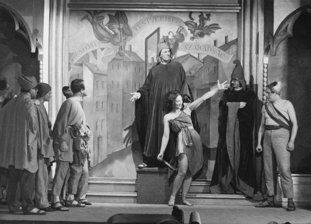 A párizsi szín. Az ember tragédiája. Rendező: Németh Antal. Nemzeti Színház Kamaraszínháza, 1939.