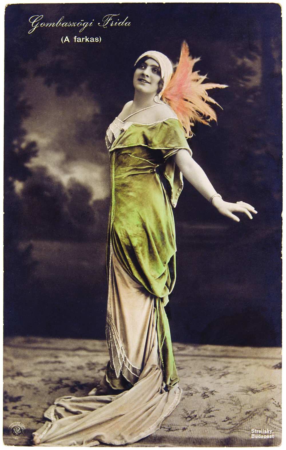 Gombaszögi Frida A farkasban mint Kelemenné, Magyar Színház, 1912. Strelisky felvétele – Színháztörténeti és Zeneműtár