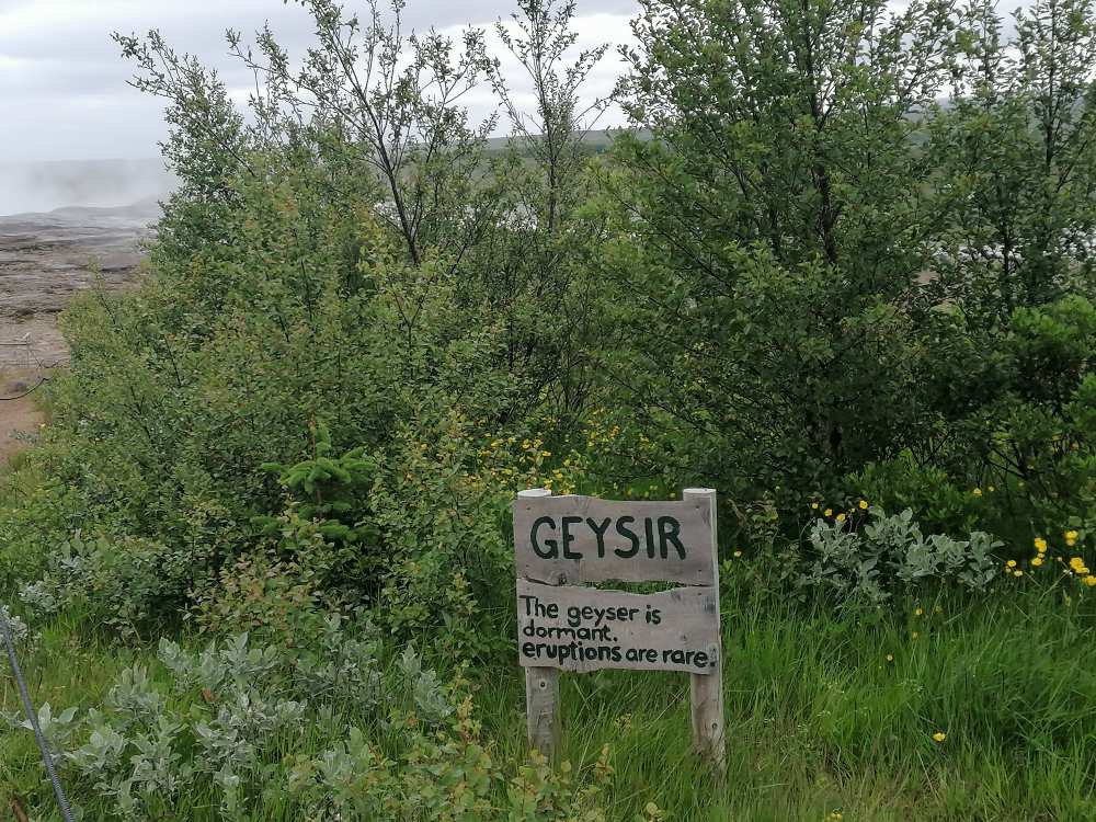 A Geysir nevű gejzír. Fotó: A szerző