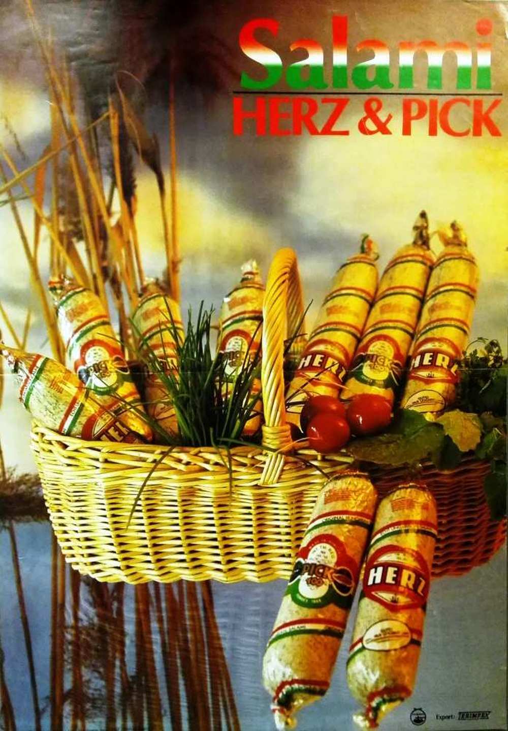 Salami Herz & Pick. Plakát, [1996] – Térkép-, Plakát- és Kisnyomtatványtár. Jelzet: PKG.1984/839