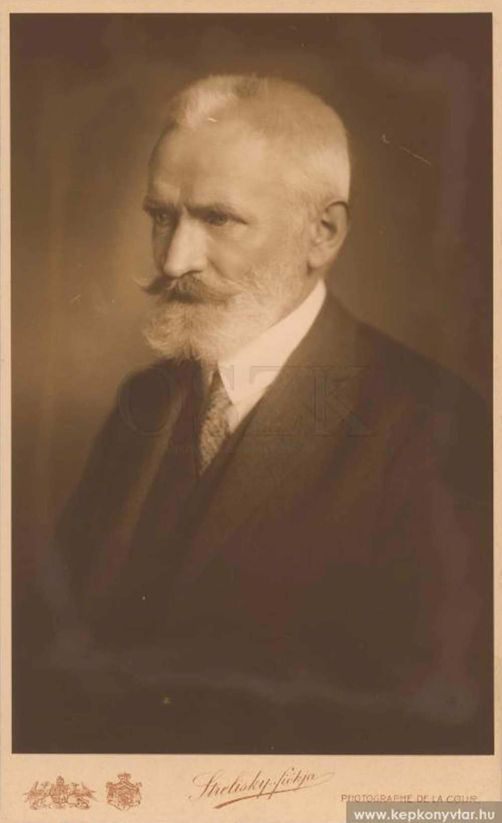 Cholnoky Jenő arcképe. Fotó: Strelisky Sándor, 1917. – Kézirattár, Arckép 427. http://nektar.oszk.hu/hu/manifestation/2826562