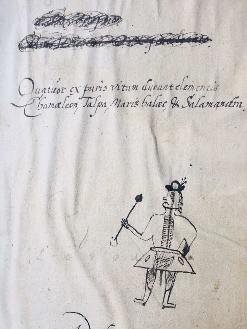 Lycosthenes, Conrad: Wunderwerck oder Gottes unergründtliches Vorbilden, da er inn seinen Gschöppfen allen so geystlichen so leyblichen, in Fewr, Lufft, Wasser, Erden ... biss zu unserer diser Zeit erscheynen ... lassen, ford.: Herold, Johannes Basilius. Basel, typ.: Petri, Heinrich, 1557. Jelzet: Ant. 311. Bejegyezés a háttáblán – Régi Nyomtatványok Tára https://nektar.oszk.hu/hu/manifestation/3465906