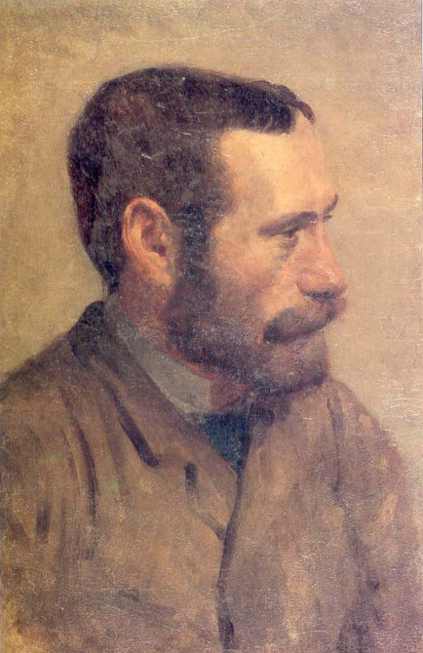 Katona Nándor önarcképe. Olaj, 1897. A kép forrása: Wikimedia Commons https://commons.wikimedia.org/wiki/File:N%C3%A1ndor_Katona.jpg