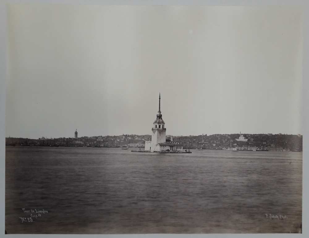 A Leandrosz-torony. In. Constantinople 1869 (Dm 743) album