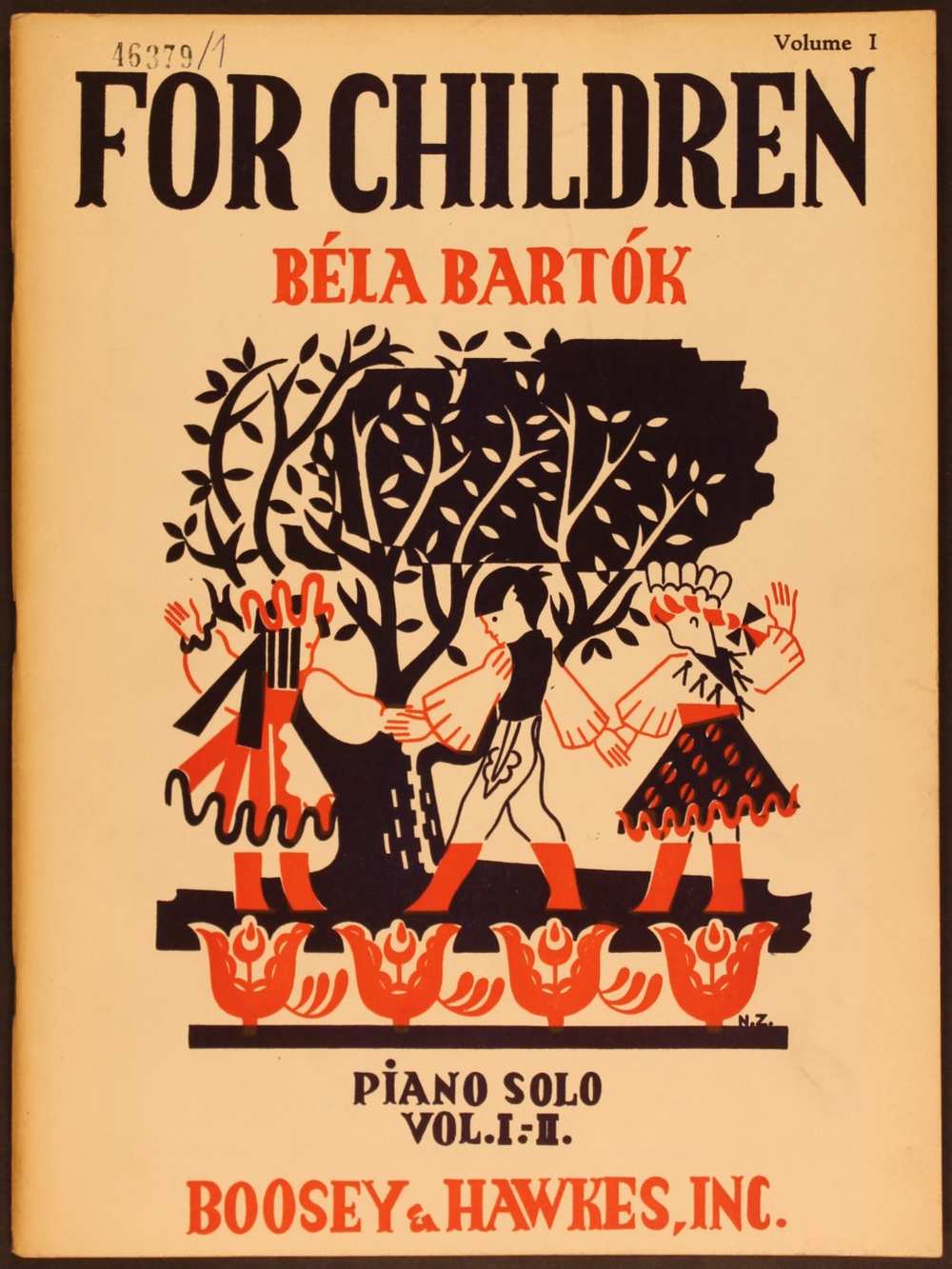 For Children I–II. Bartók a Gyermekeknek sorozat darabjait az 1943-as esztendő folyamán Amerikában revideálta és újabb kiadásra előkészítette. Ez a változat azonban már csak halála után, 1946-ban jelent meg a Boosey and Hawkes kiadónál. – Színháztörténeti és Zeneműtár