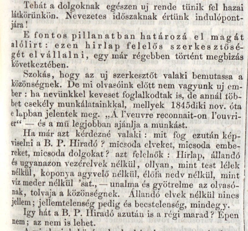 Budapesti Híradó, 1848. március 18. 789. sz. – Törzsgyűjtemény 
