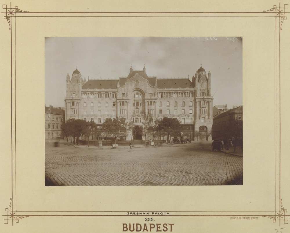 Gresham-palota, Széchenyi István tér – Fortepan/Budapest Főváros Levéltára HU.BFL.XV.19.d.1.08.142.
