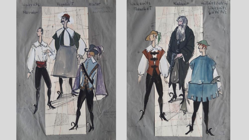 Schäffer Judit jelmeztervei. Jelzet: SZT KE 20.038; SZT KE 20.039 – Színháztörténeti és Zeneműtár