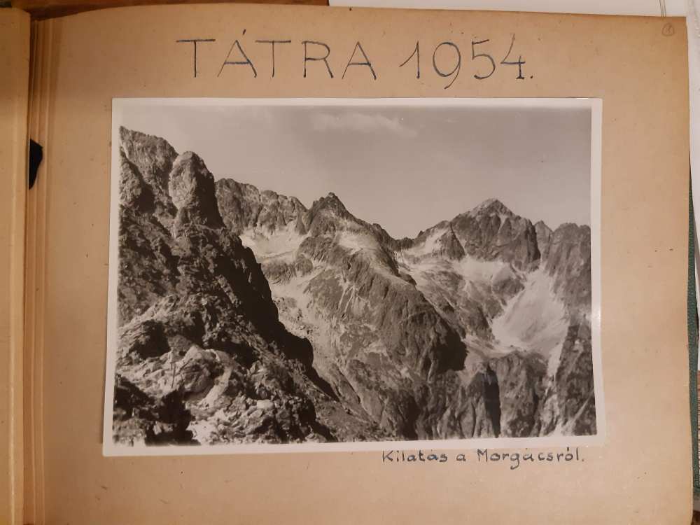 Tátrai fotóalbum, 1954. Jelzet: SZT Fond 30/201 – Színháztörténeti és Zeneműtár
