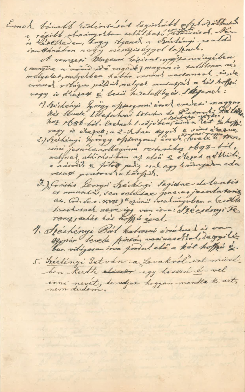 Mátray Gábor jegyzete 1874. április 18. – OSZK Irattár
