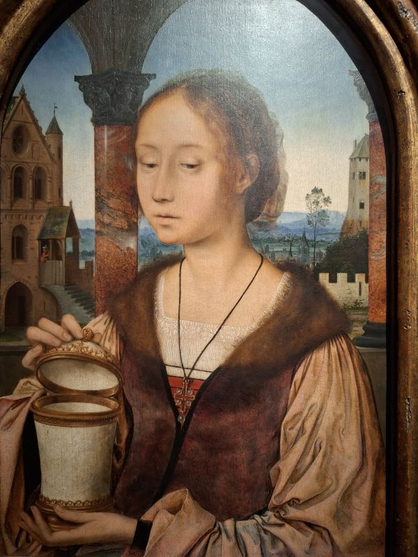 Quinten Matsijs: Szent Mária Magdolna – Antwerpeni Királyi Szépművészeti Múzeum. Fotó: A szerző