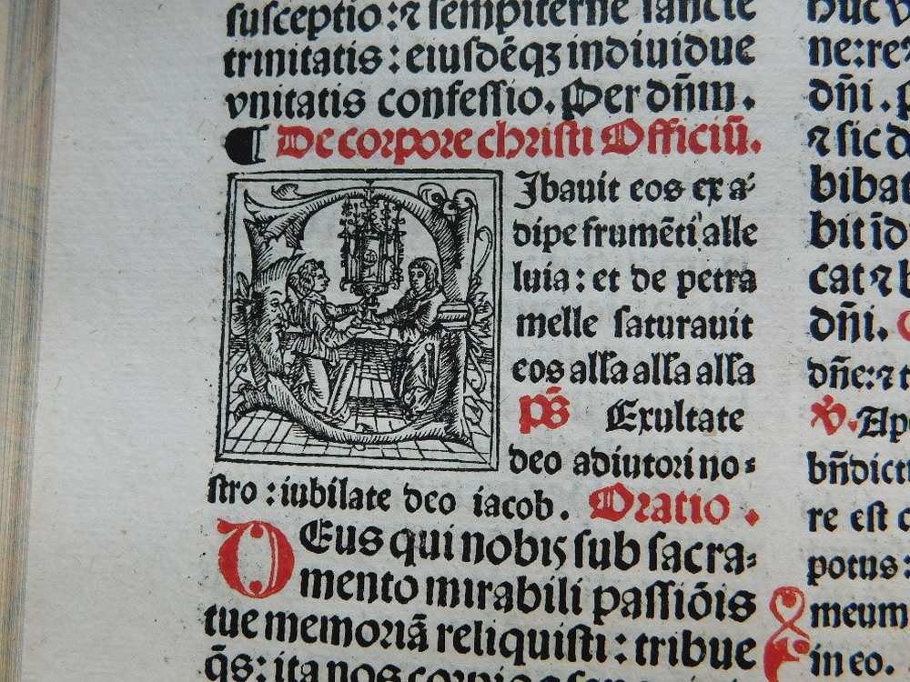 Missale Strigoniense, Bécs, 1514. Régi Nyomtatványok Tára, App. H. 103. Részlet – Régi Nyomtatványok Tára https://nektar.oszk.hu/hu/manifestation/3266984<br />