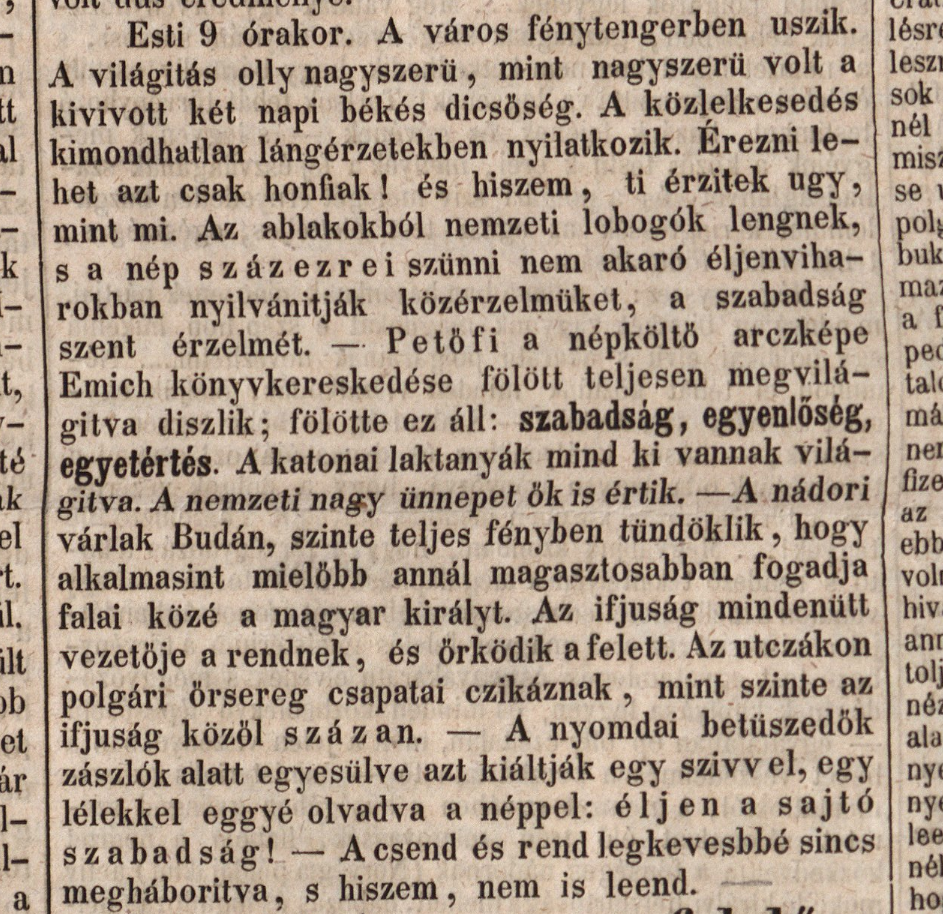 Nemzeti Újság,1848. március 17. 661. sz. – Törzsgyűjtemény 