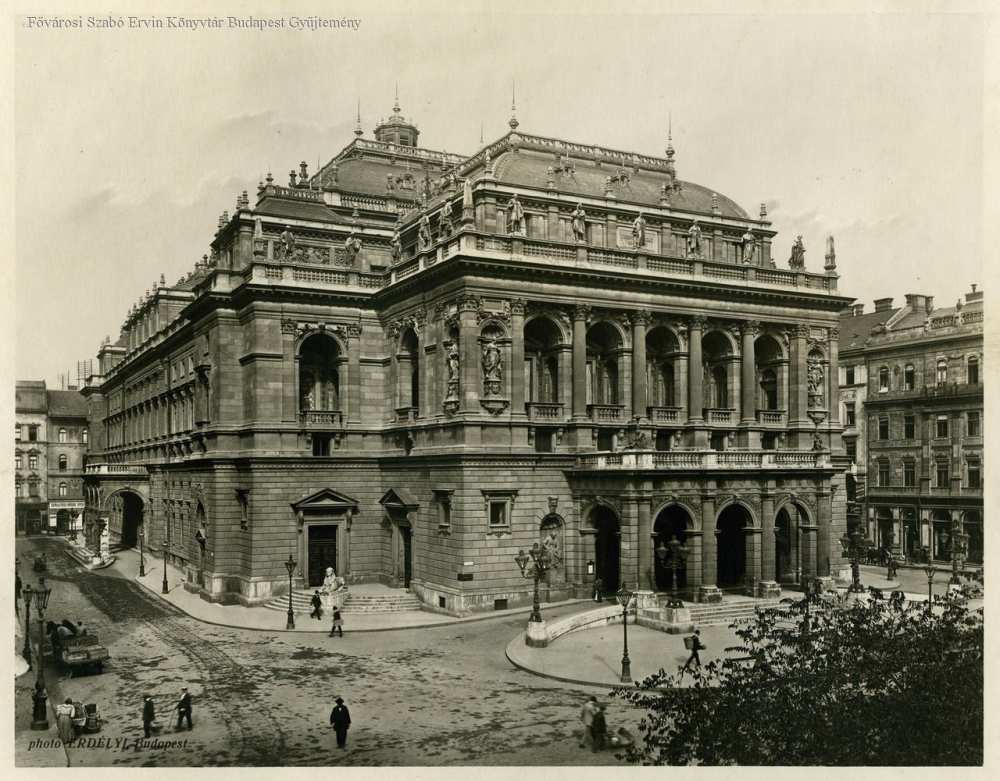 Operaház – Fővárosi Szabó Ervin Könyvtár, Budapest Képarchívum, 081241