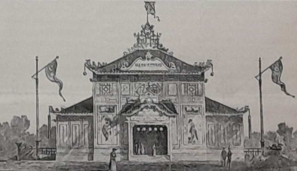 A bécsi zene- és színművészeti kiállításból. A kínai színház. In Vasárnapi Ujság, 1892. május 22. – Törzsgyűjtemény